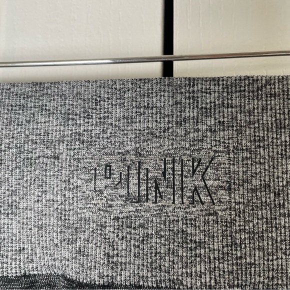 Pink Victoria’s Secret Seamless Leggings Women’s XS Gray Workout Gym Activewear - Picture 6 of 10